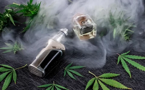 thc stay in system through vaping