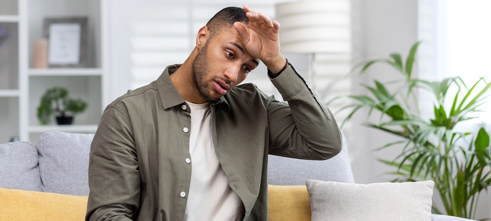 brain damage men condition