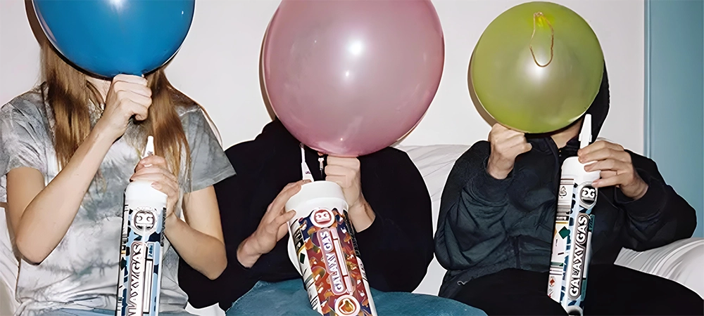 whipped cream chargers or balloons